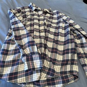 Rails Navy Flannel Shirt